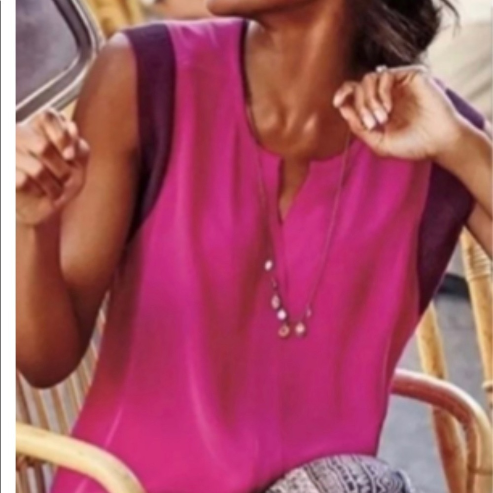 Pink Cabi Campo tank top